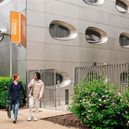 南锡中心阿德吉奥阿克瑟斯公寓式酒店 南锡